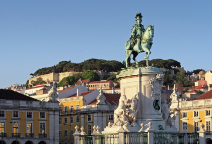 Lisbon plaza